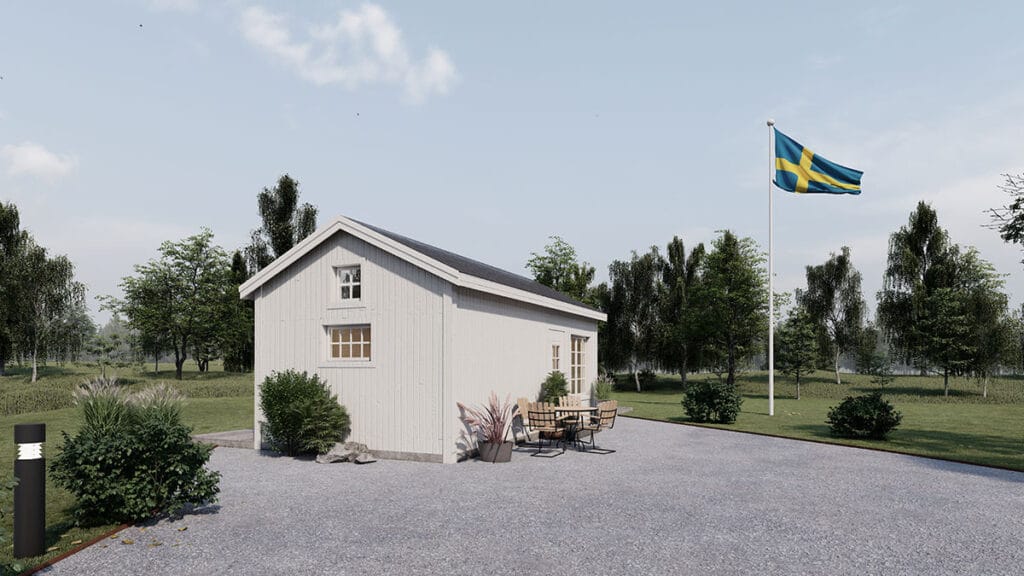 skalhus klassisk 30 kvm