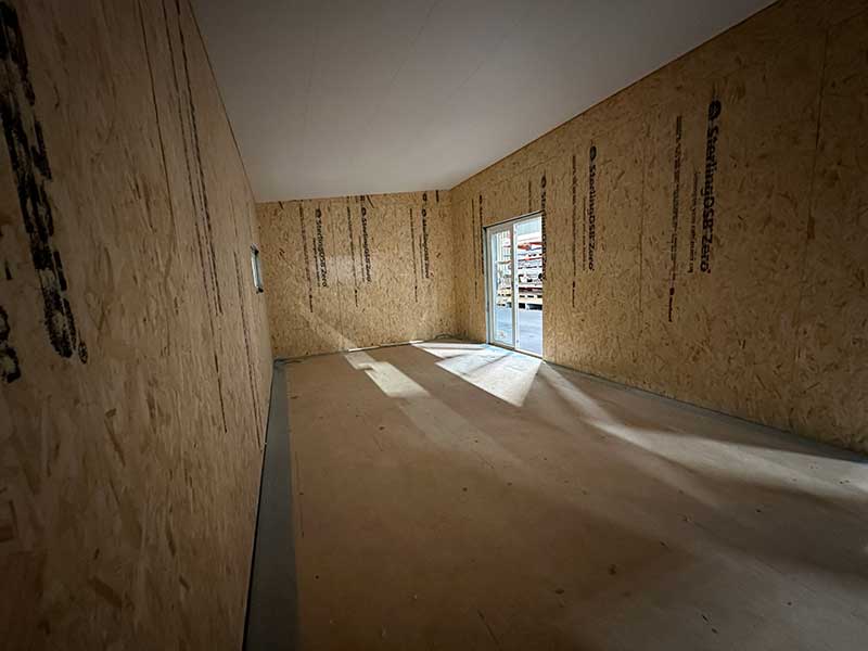 friggebod 15 kvm insida